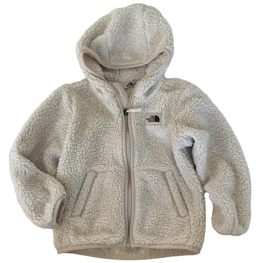 North Face Campshire Cream Fleece Jacket